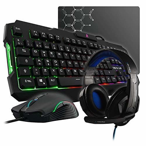 Electrónica THE G-LAB Combo Argon E - Pack Gaming 4 en 1 -