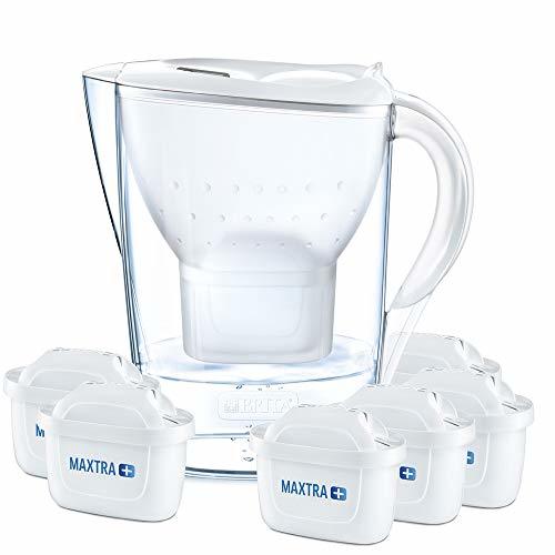 Producto BRITA Marella – Jarra de Agua Filtrada con 6 cartuchos MAXTRA+ –