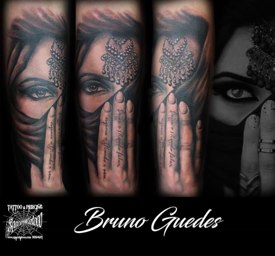 Fashion Space tattoo Bruno Guedes 