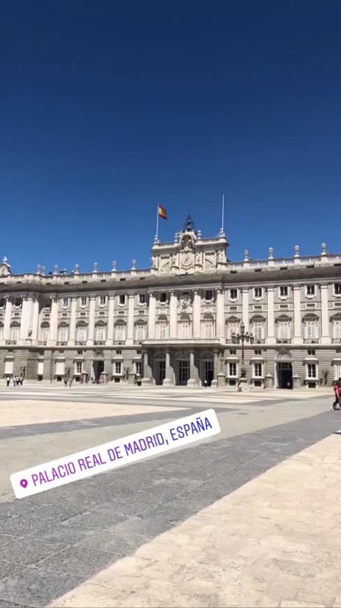 Lugar Palacio Real de Madrid