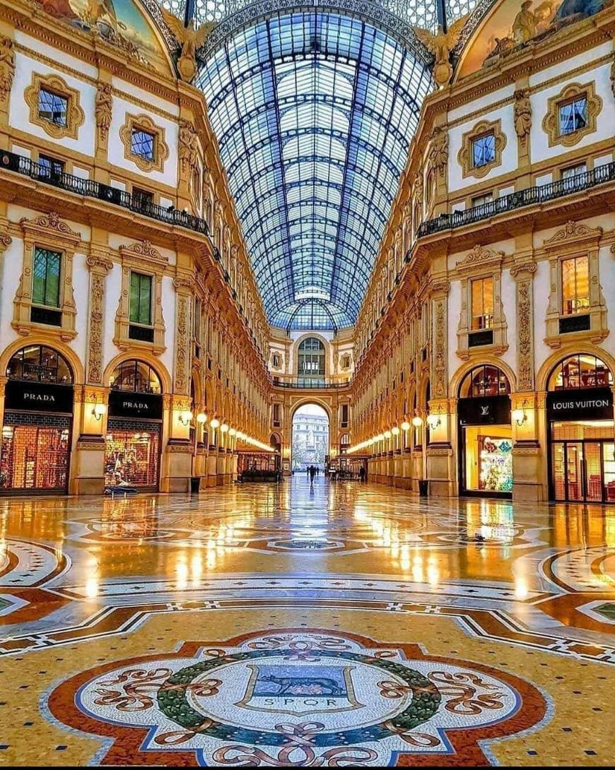 Lugar Galería Vittorio Emanuele II