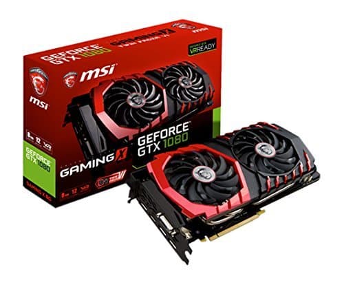 Electrónica MSI GeForce GTX 1080 Gaming X 8G - Tarjeta gráfica