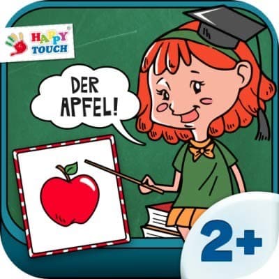 App First german words with Anne (by Happy Touch Games for Kids)