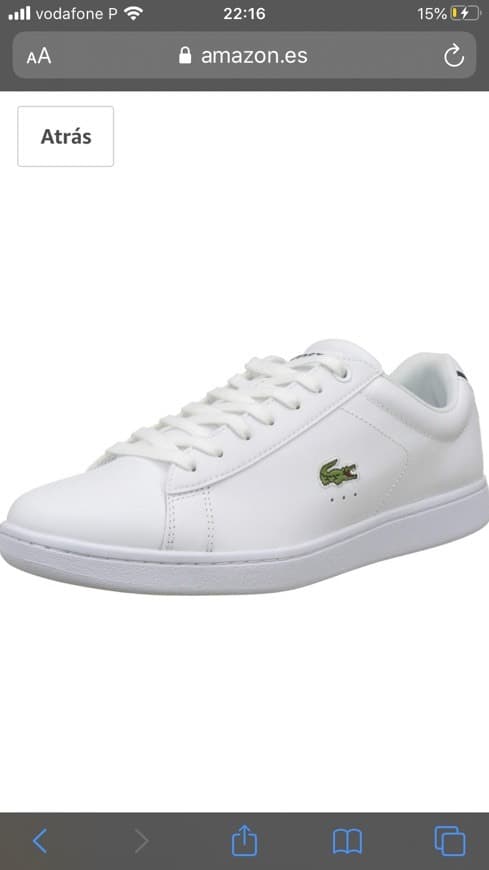 Fashion Sapatilhas Lacoste