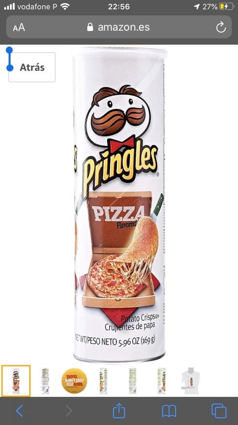 Fashion Pringles Pizza Snack de Patata 