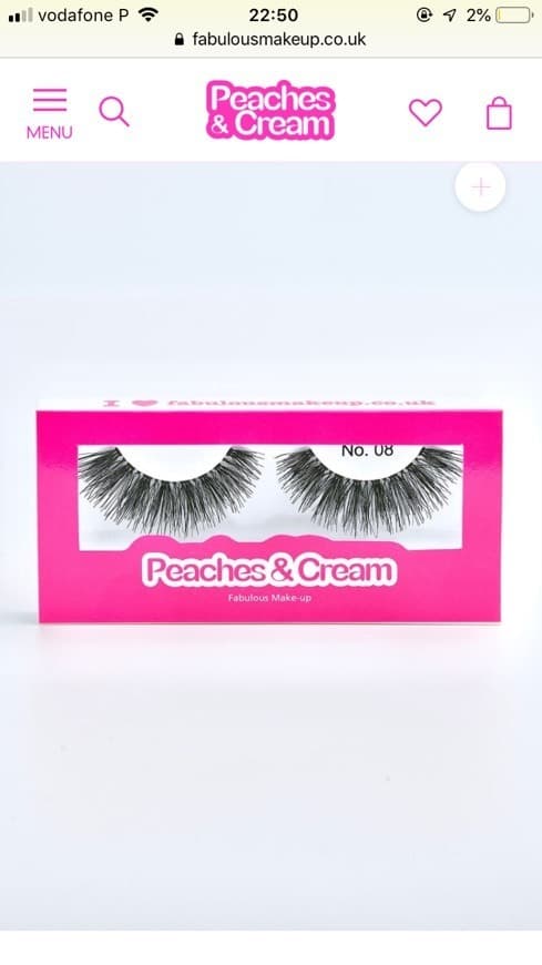 Producto Pestanas n8 Peaches and cream 