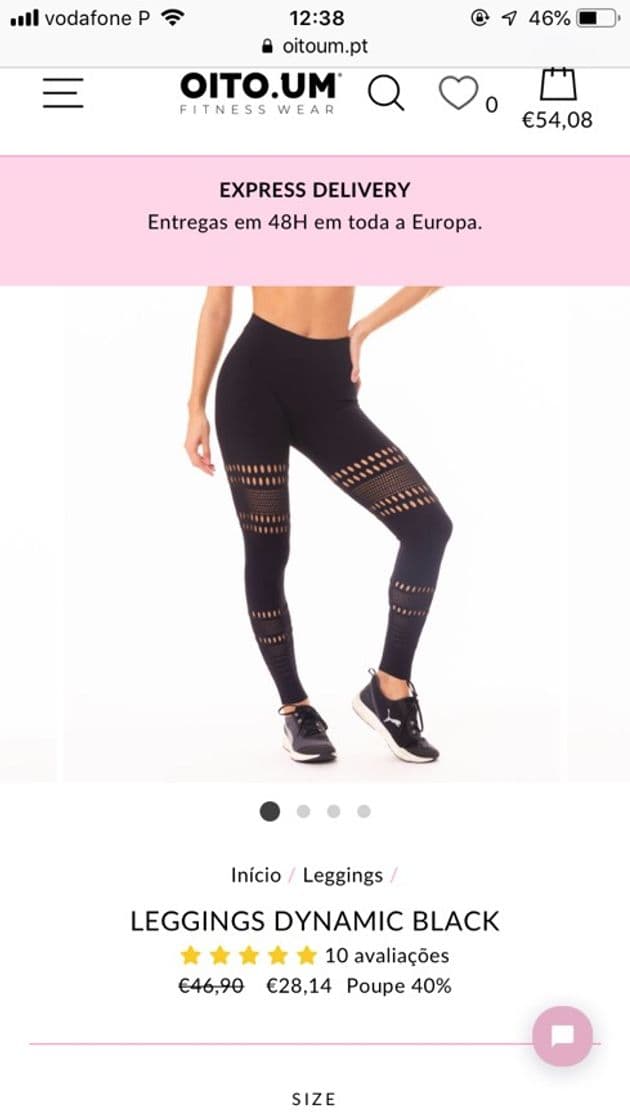 Producto Leggings Desporto & Fitness – Etiquetado como "M"– Oito