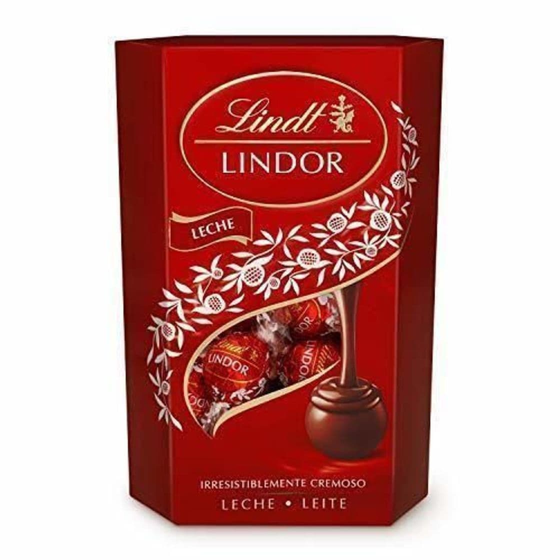 Product Lindt Lindor Bombones de Chocolate con Leche - Aprox. 16 bombones