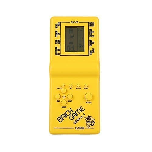 Place Hanbaili Tetris Retro clásico de Mano LCD Juego electrónico Toy Fun Brick