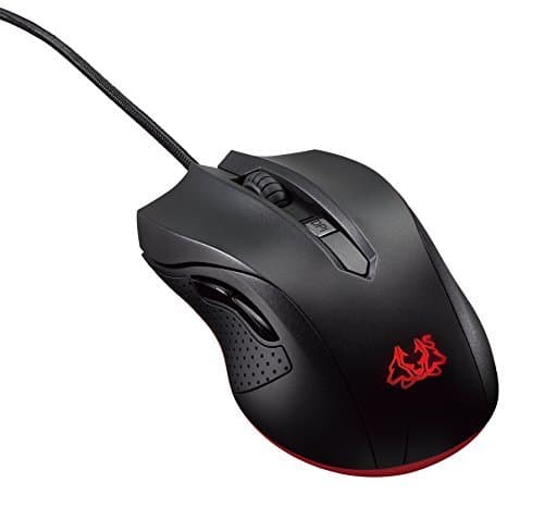 Electrónica Asus Cerberus - Ratón gaming óptico con botón DPI de 4 niveles