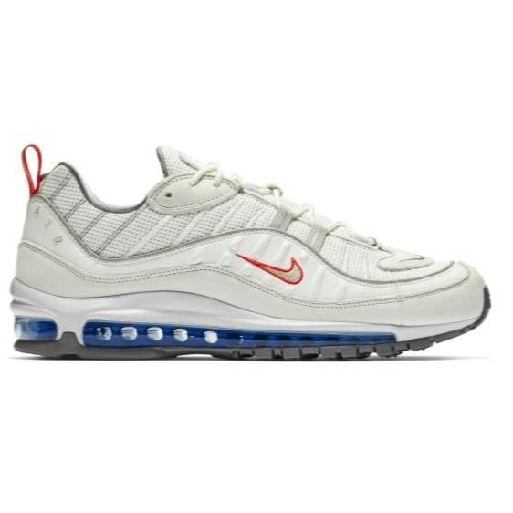 Moda Nike air max 98 summit White/Metallic