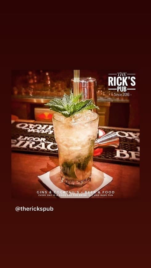 Restaurants The Rick's Pub - Gins & Cocktails • Food & Beer • Mojitos & Sangrias