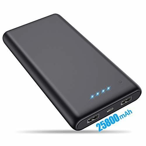 Electronic VOOE Batería Externa 25800mAh [Versión Mejorada] Power Bank Ultra Capacidad Cargador Portátil