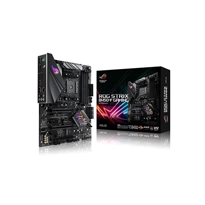 Electrónica Asus ROG STRIX B450-F GAMING AMD AM4 B450 ATX - Placa base