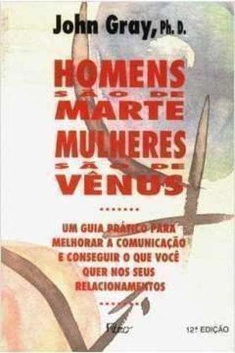 Book Homens Sao de Marte Mulheres Sao de Venus