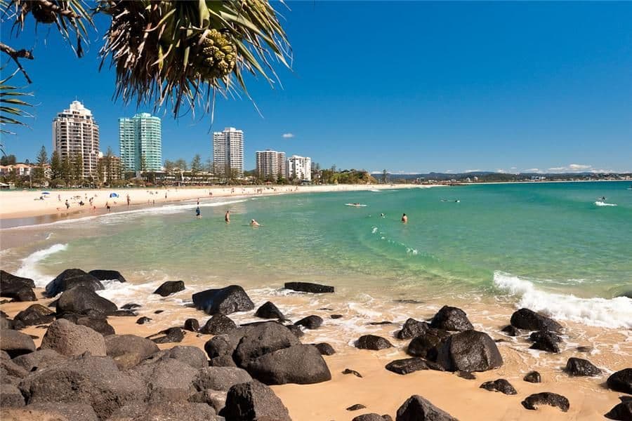 Place Coolangatta Beach