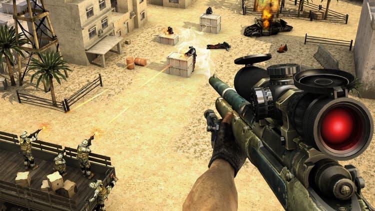 App Sniper 3D: War & Killing Games