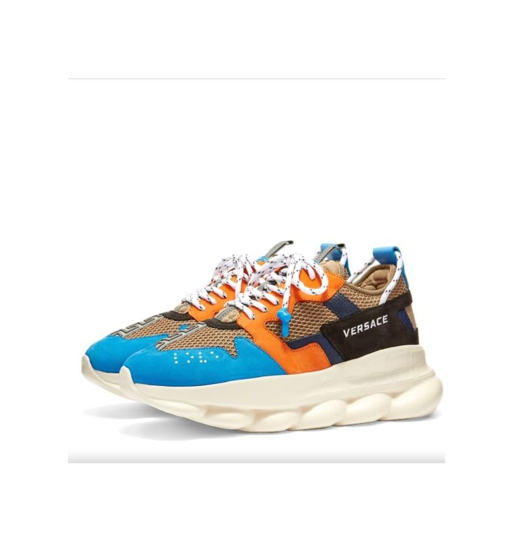 Product Versace Chain Reaction 2 Sneaker Khaki & Orange