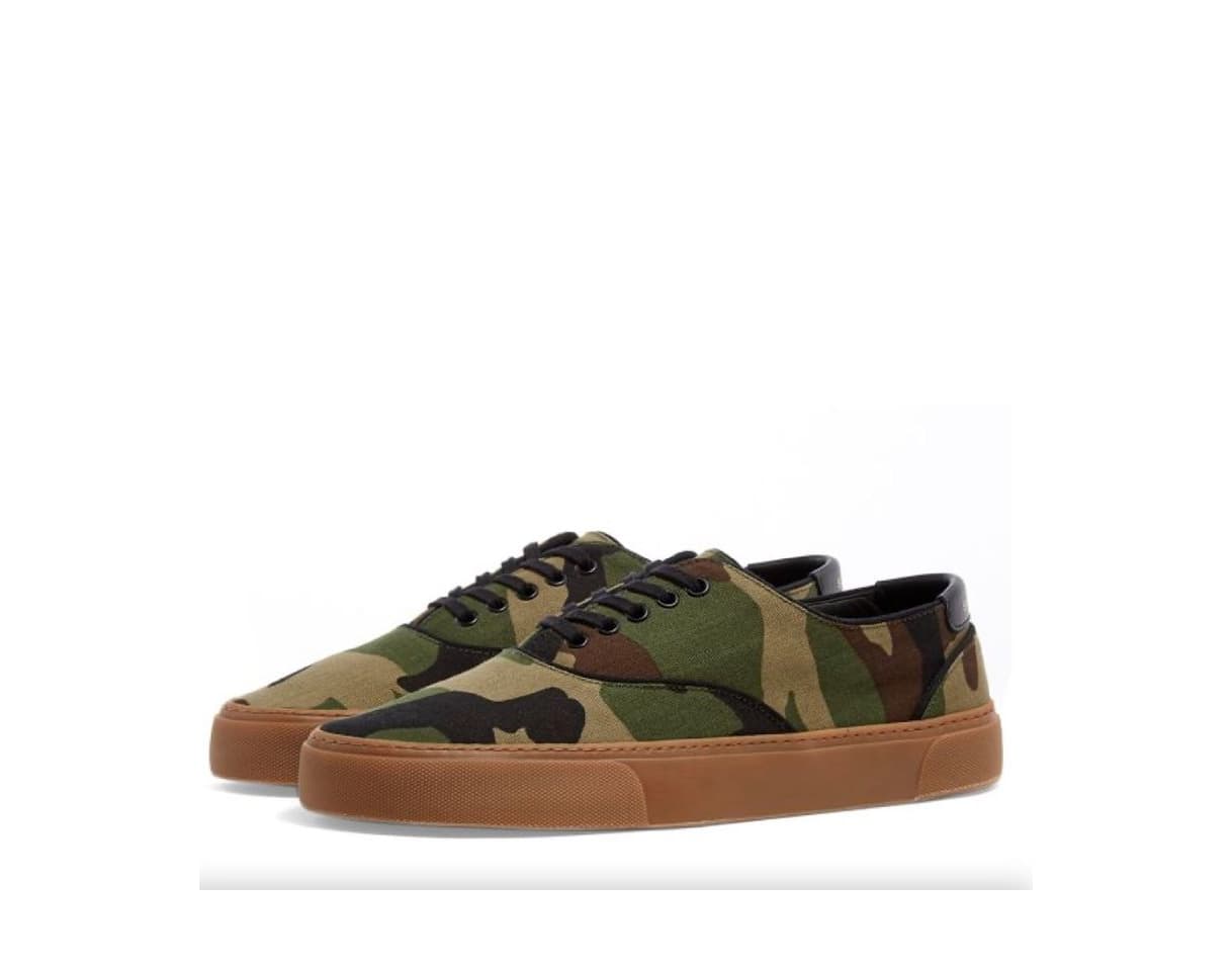 Product Saint Laurent Venice Lace Up Sneaker Camo