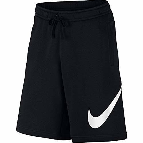 Fashion Nike Men's Sportswear Short Pantalón Corto, Negro