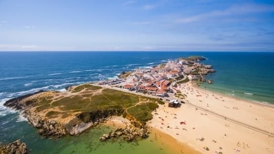 Lugar Praia Baleal - Sul