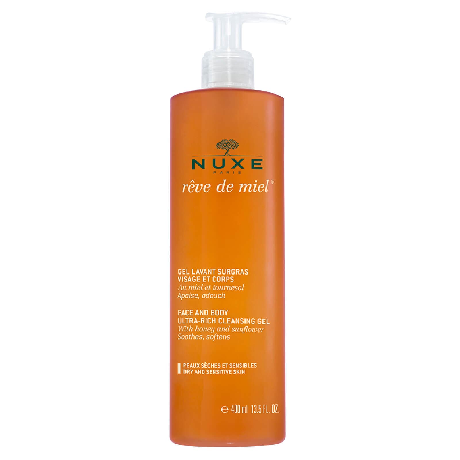 Producto Nuxe Rêve de Miel Gel Lavant Surgras Visage et Corps