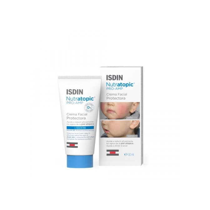 Producto Isdin nutratopic pro-amp facial cream 50ml