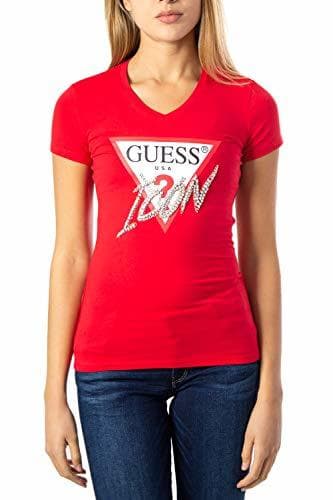 Product Guess T-Shirt Mujer Medium Rojo