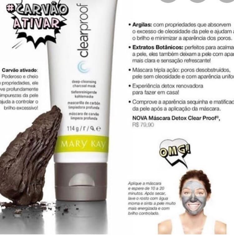 Fashion Máscara de Carvão Marykay