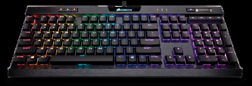 Moda Teclado Corsair K70 MK.2 RGB RapidFire MX LP Speed 