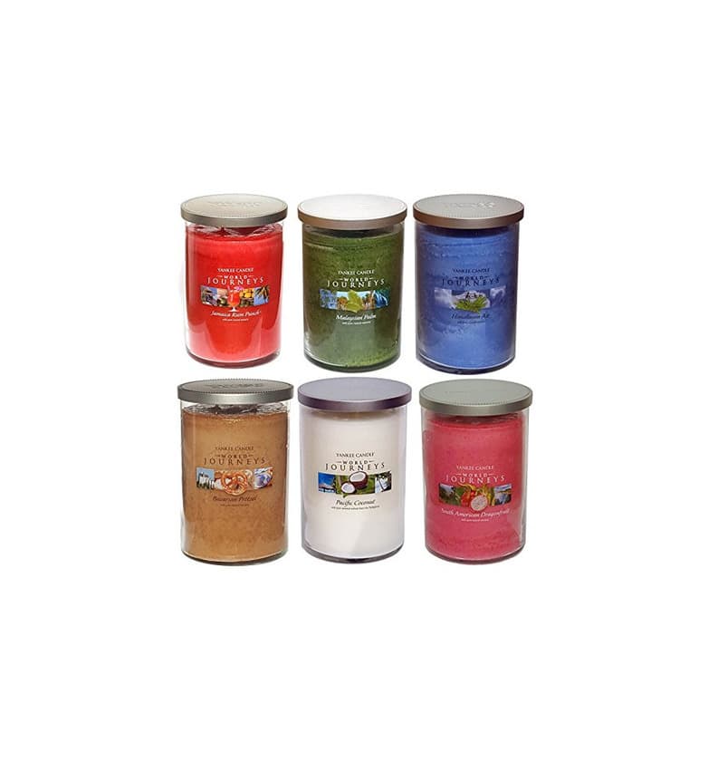 Elemento de la categoría hogar Juego de 6 velas World Journeys