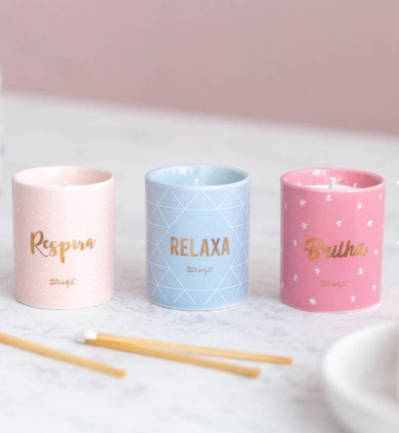 Producto Set de 3 velas - respira