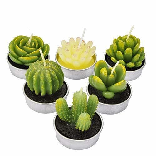 Elemento de la categoría hogar LA BELLEFÉE - Velas Cactus