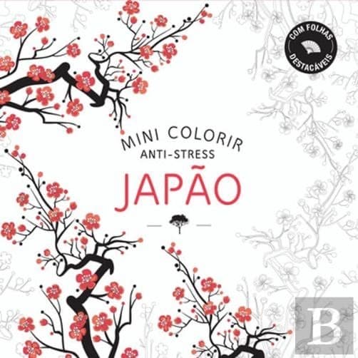 Libro Mini Colorir Anti-Stress Japão