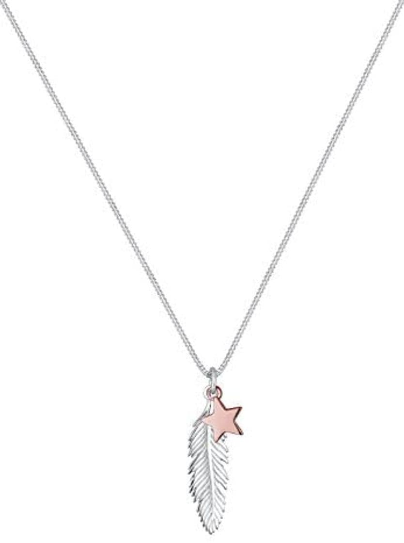 Producto Elli Collares colgante boho de plumas para mujer