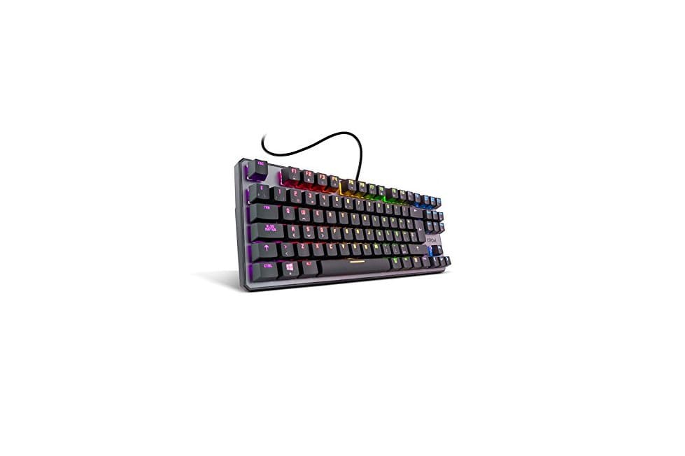 Electrónica KROM Kernel Tkl - NXKROMKRNLTKL - Teclado Mecánico Español Gaming RGB