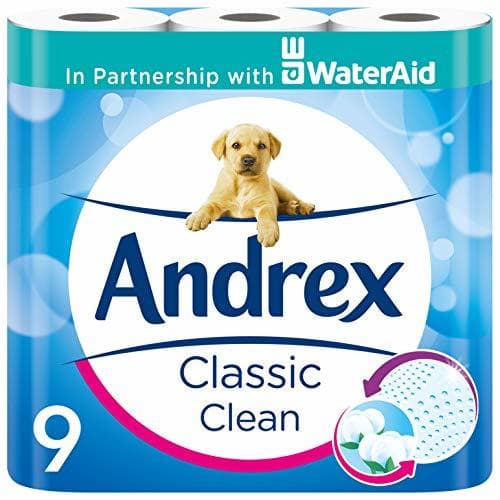 Producto Andrex - Nuevos y mejorados rollos de papel higiénico