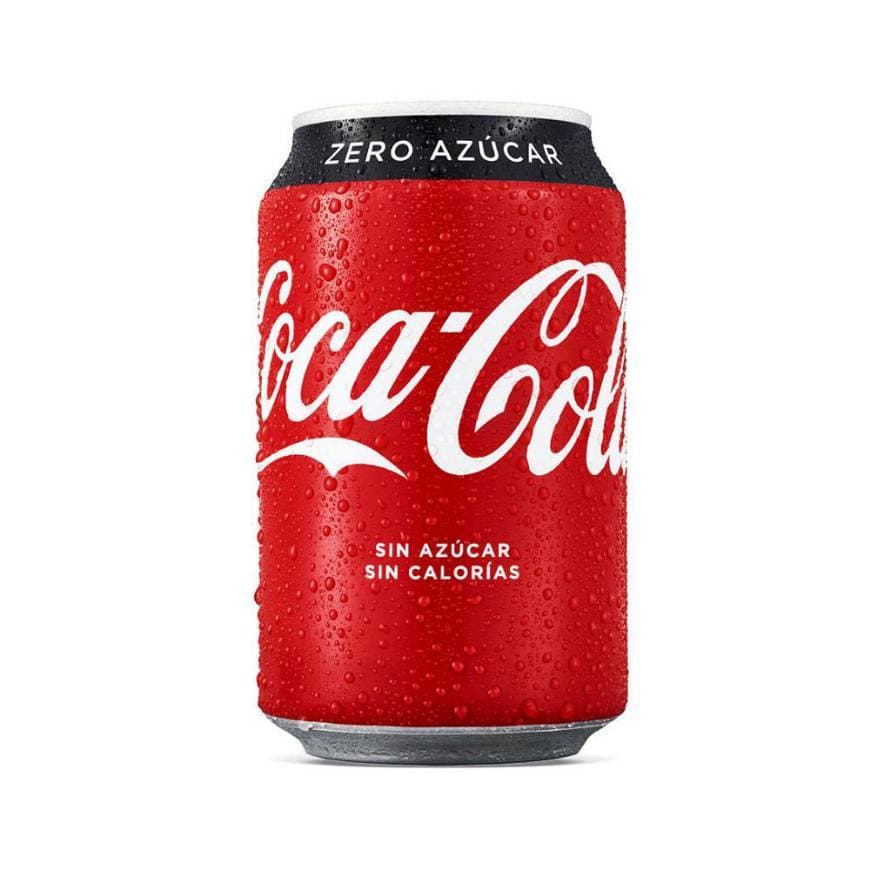 Moda Coca-Cola Lata de refrigerante sem açúcar com 330 ml

