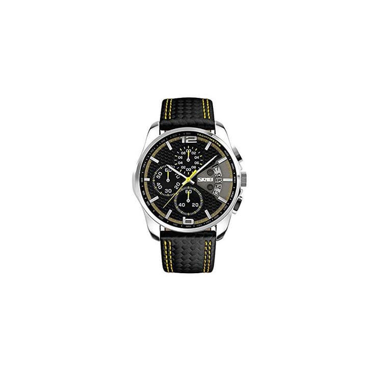 Producto Skmei Chronograph Leather Wristwatches Relogio Masculino