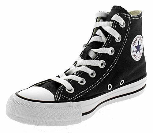 Fashion Converse Chuck Taylor All Star, Zapatillas altas Unisex adulto, Negro (Black), 38