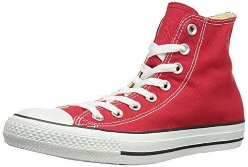 Fashion Converse Chuck Taylor All Star Hi, Zapatillas Altas Unisex adulto, Rojo