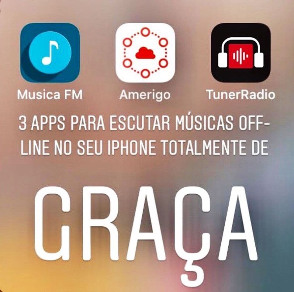 Moda 3 APPS PARA ESCUTAR MÚSICAS OFF-LINE 