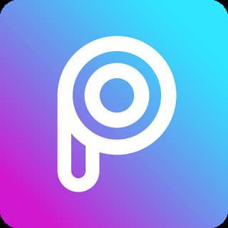 App PICsART editor de foto e vídeo 