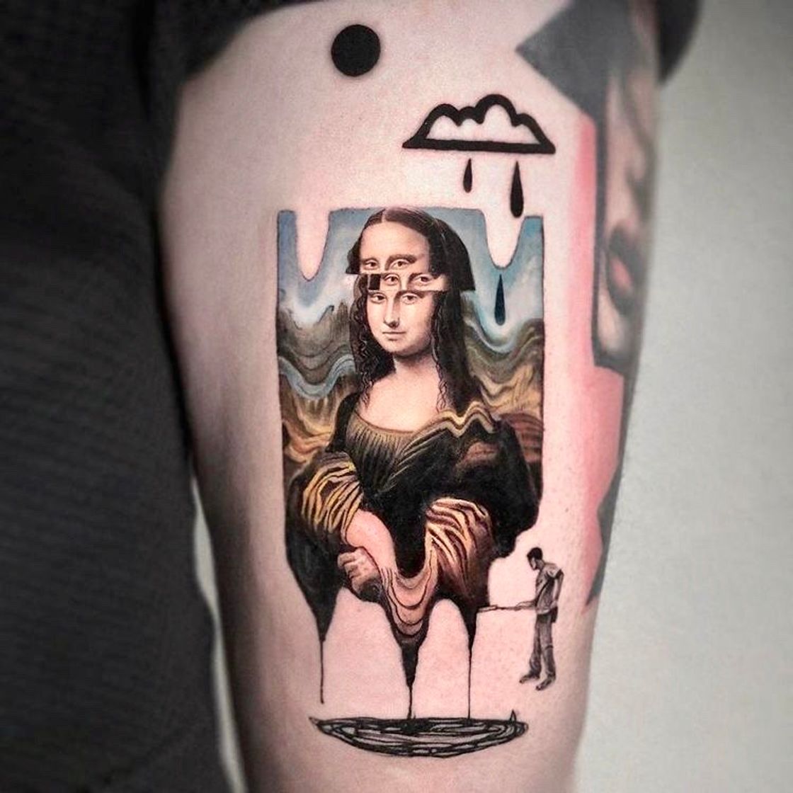 Fashion Tatto Monalisa 