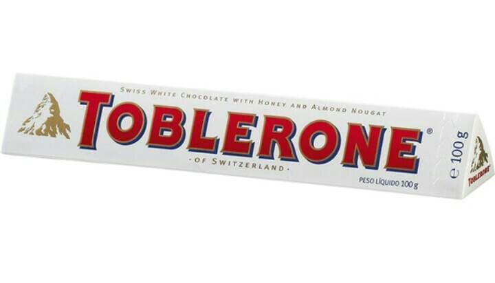 Fashion Chocolate Branco Toblerone 