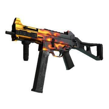 Moda UMP-45 | Blaze