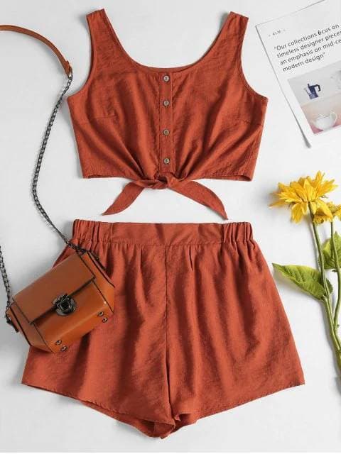 Moda Conjunto Zaful 🍁