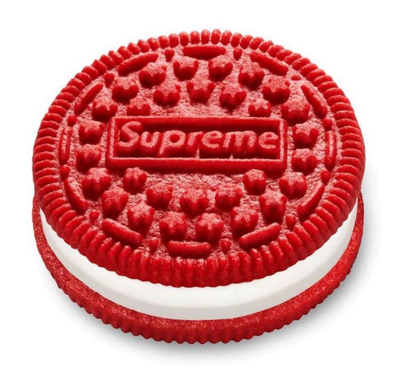 Moda Oreo x supreme 