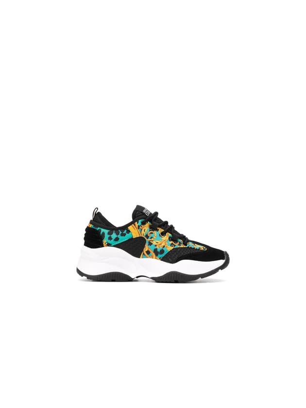 Producto 
VERSACE JEANS COUTURE
baroque print panelled sneakers