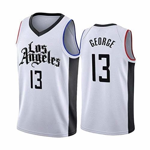 Product LAMBO Camiseta de Baloncesto de la NBA para Hombres #13 Paul George